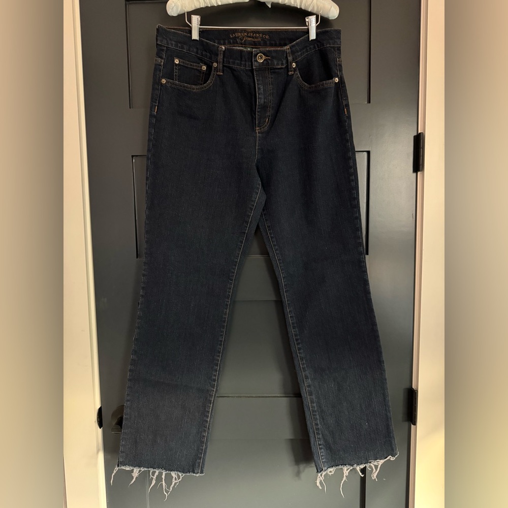 Dark Blue Lauren Jeans Co Premium Denim Jeans